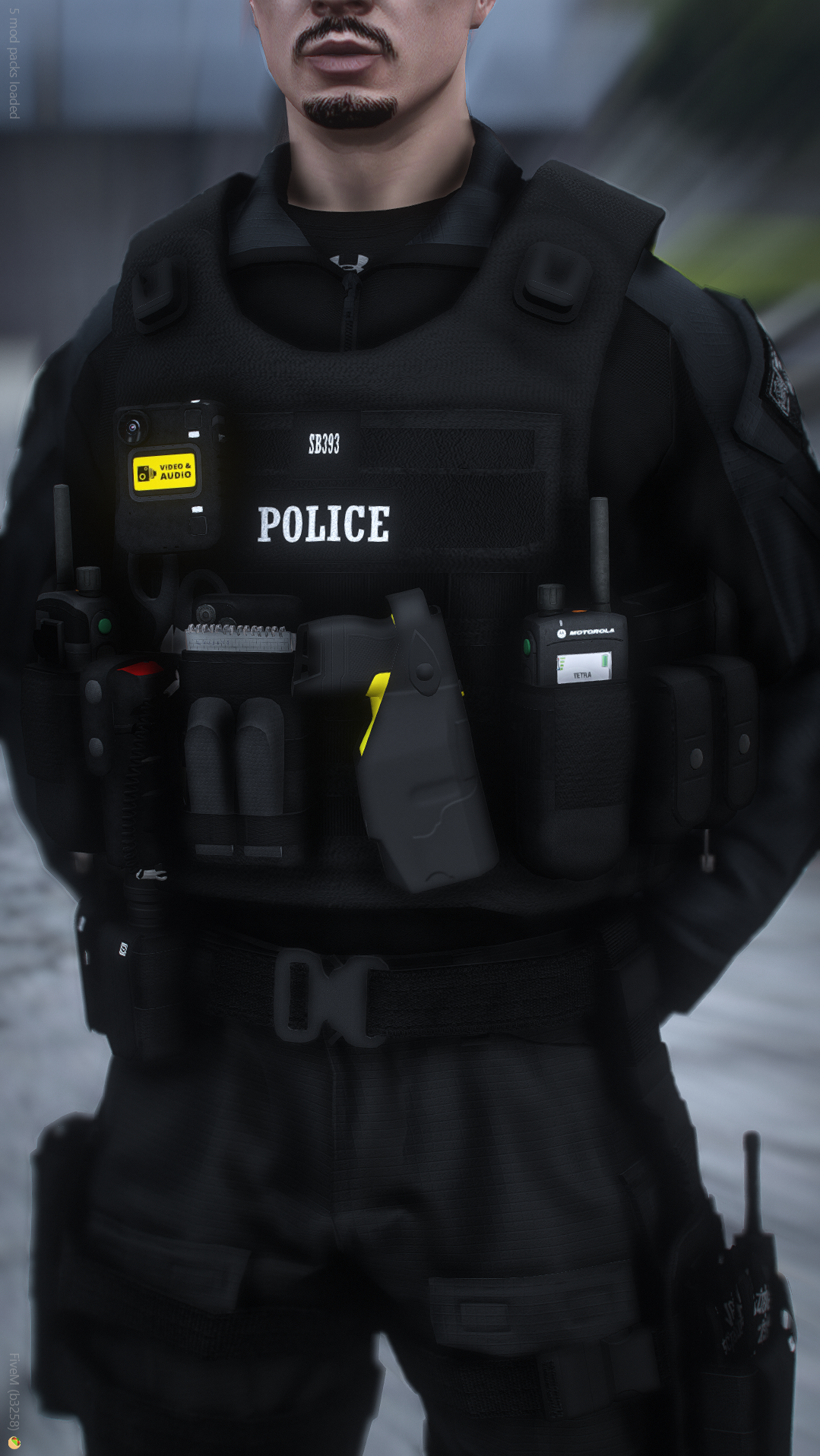 Police Scotland Armed Response Tactical Vest