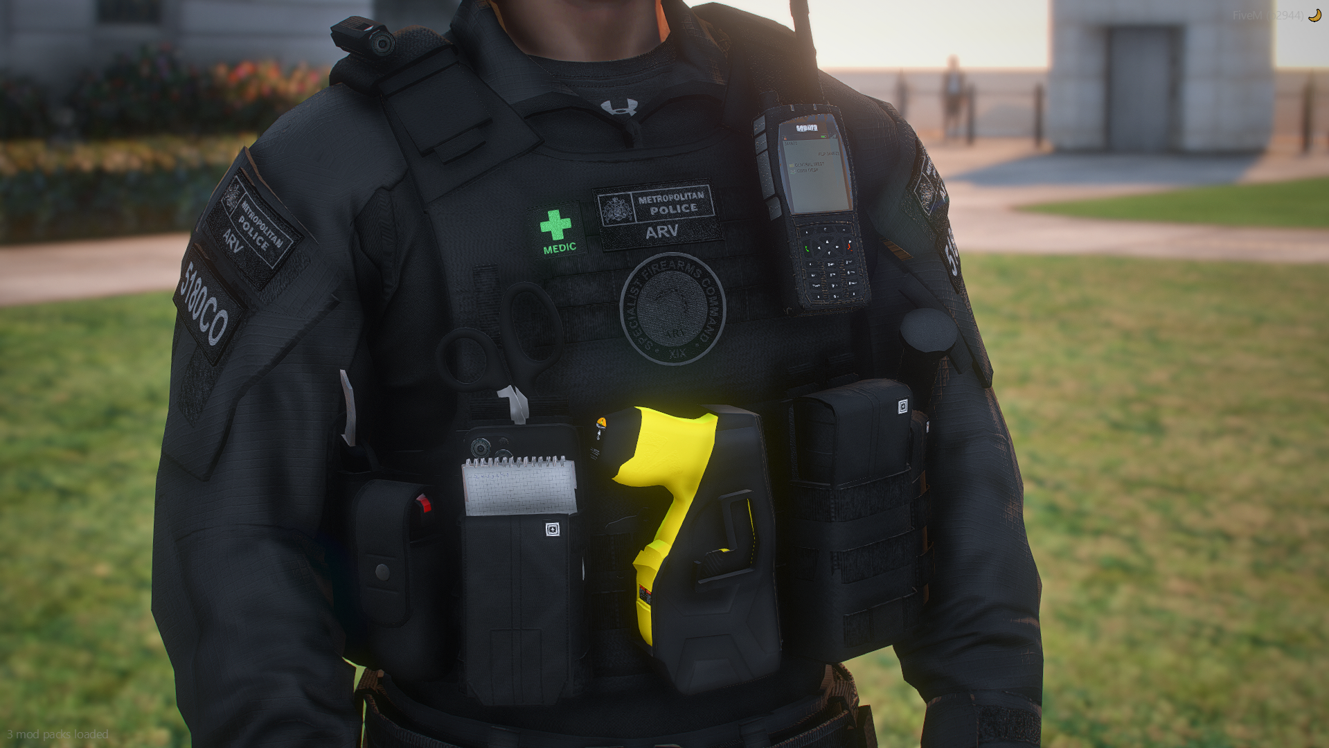 Metropolitan Police MO19 Crye LVS Firearms Vests