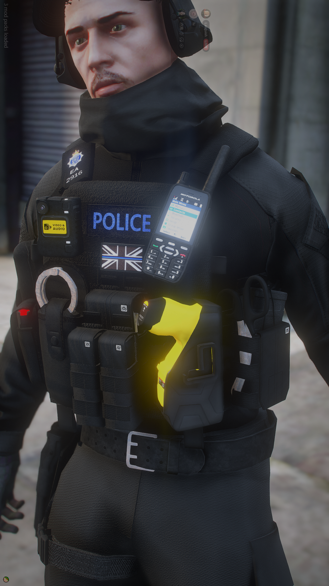Sussex Police Tactical Firearms Vest