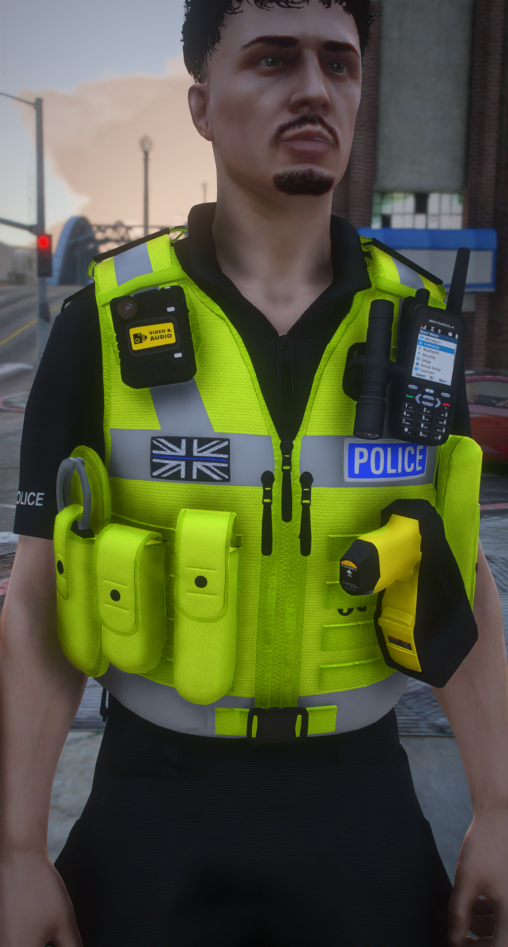 Sussex Police Hi-Vis Tactical Loadbearing Vest