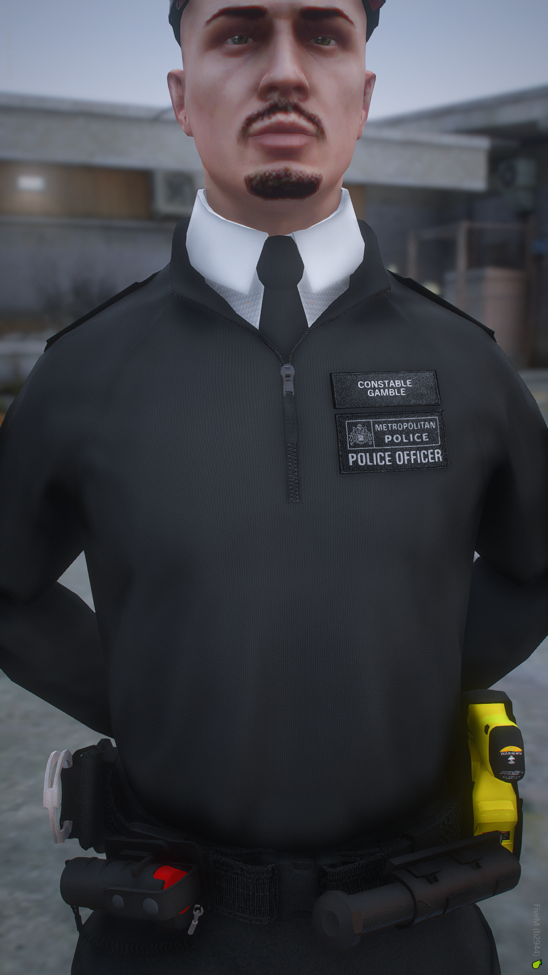 Metropolitan Police Quarter Zip Response fleece