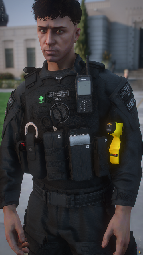Metropolitan Police MO19 Crye LVS Firearms Vests